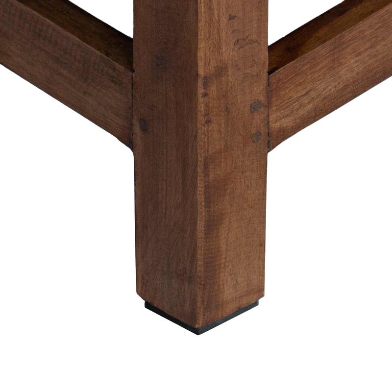 Casa si Gradina - Mobilier - Scaune si fotolii - Tabureti - Taburet natural 26 x 26 x 26 cm Lemn de mahon - Infinity.ro