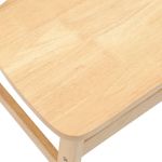 Casa si Gradina - Mobilier - Scaune si fotolii - Scaune - Scaune de dining 2 pcs natural 42 x 47.5 x 81 cm - Infinity.ro