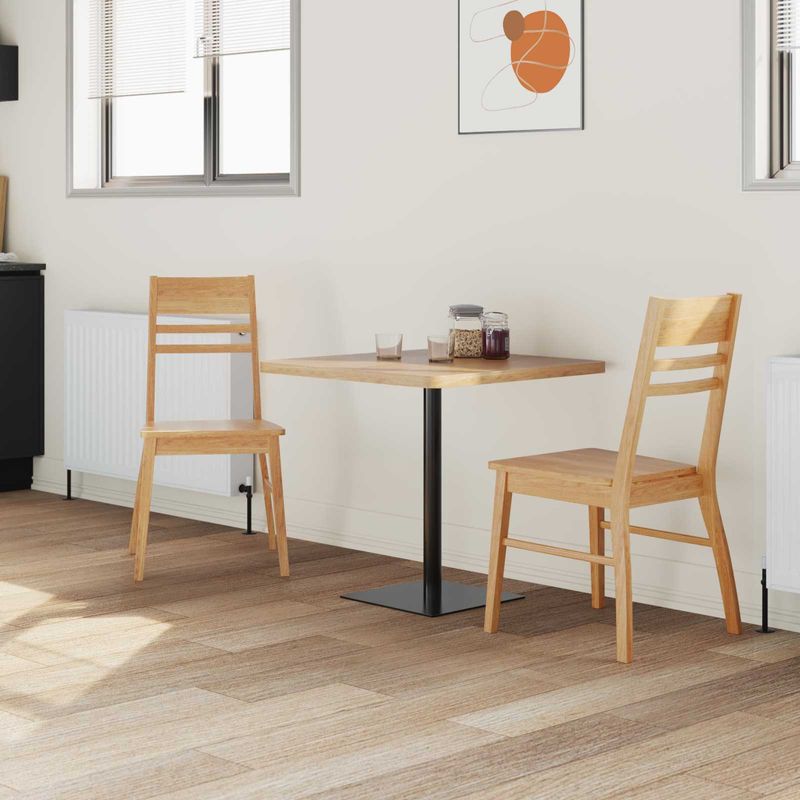Casa si Gradina - Mobilier - Scaune si fotolii - Scaune - Scaune de dining 2 pcs natural 43 x 54 x 89 cm - Infinity.ro