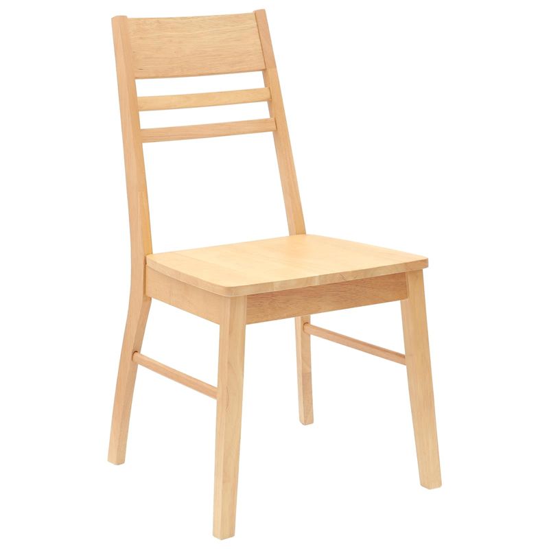 Casa si Gradina - Mobilier - Scaune si fotolii - Scaune - Scaune de dining 2 pcs natural 43 x 54 x 89 cm - Infinity.ro