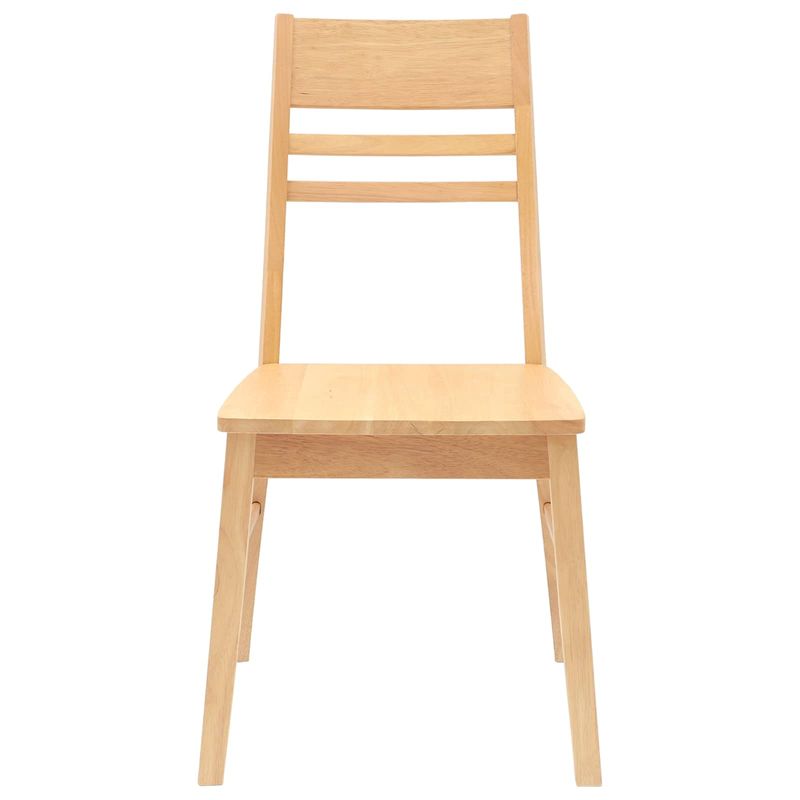 Casa si Gradina - Mobilier - Scaune si fotolii - Scaune - Scaune de dining 2 pcs natural 43 x 54 x 89 cm - Infinity.ro