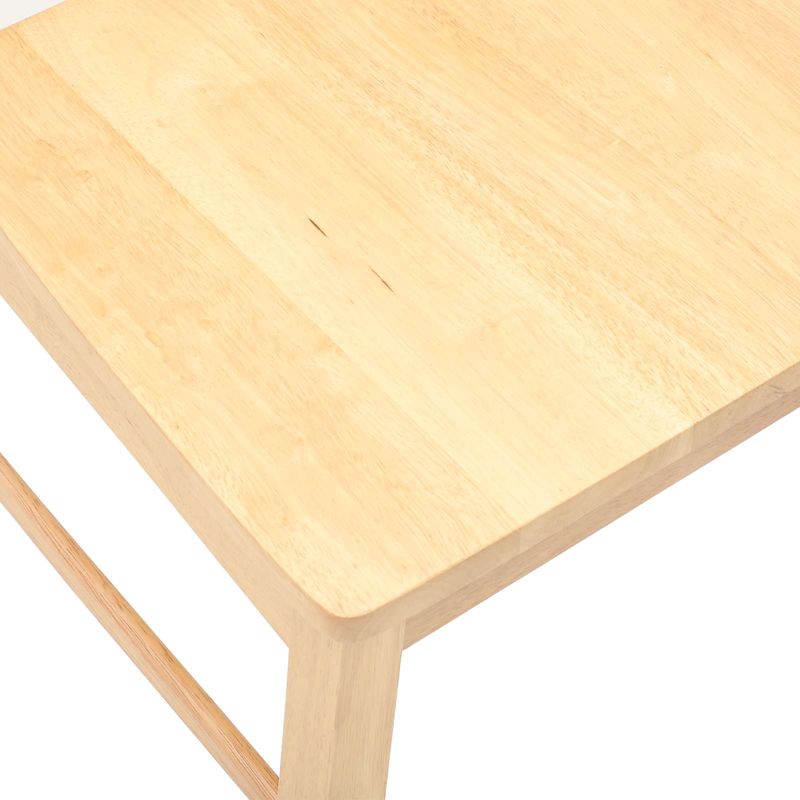Casa si Gradina - Mobilier - Scaune si fotolii - Scaune - Scaune de dining 2 pcs natural 43 x 54 x 89 cm - Infinity.ro