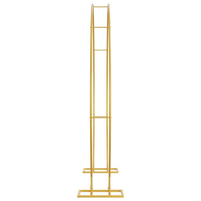 Casa si Gradina - Gradina si terasa - Decoratiuni exterior - Arcade - Arc de nunta Auriu 220 x 45 x 200 cm Otel - Infinity.ro