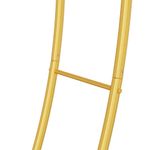 Casa si Gradina - Gradina si terasa - Decoratiuni exterior - Arcade - Arc de nunta Auriu 220 x 45 x 200 cm Otel - Infinity.ro