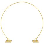 Casa si Gradina - Gradina si terasa - Decoratiuni exterior - Arcade - Arc de nunta Auriu 220 x 45 x 200 cm Otel - Infinity.ro