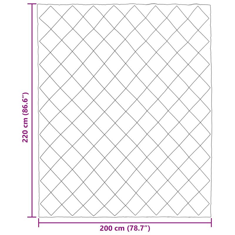 Casa si Gradina - Textile si covoare - Pături și cuverturi - Pături - Duvet de iarna Verde 220 x 200 cm Microfibra - Infinity.ro