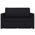 Casa si Gradina - Mobilier - Canapele si coltare - Canapele - Canapea Plianta cu Pat Negru 124 x 71 x 78 cm PVC - Infinity.ro