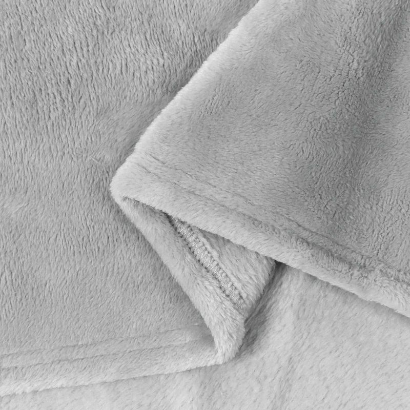 Casa si Gradina - Textile si covoare - Lenjerii de pat - Cearceafuri de pat - Paturi 6 pcs Gri 150 x 200 cm Molton - Infinity.ro