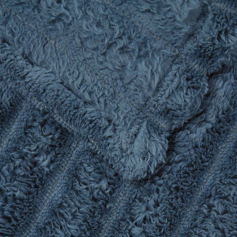 Casa si Gradina - Textile si covoare - Pături și cuverturi - Pături - Patura Albastru marin 270 x 240 cm Molton - Infinity.ro