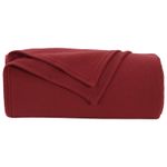 Casa si Gradina - Textile si covoare - Pături și cuverturi - Pături - Patura Rosu Bordeaux 200 x 150 cm Molton - Infinity.ro