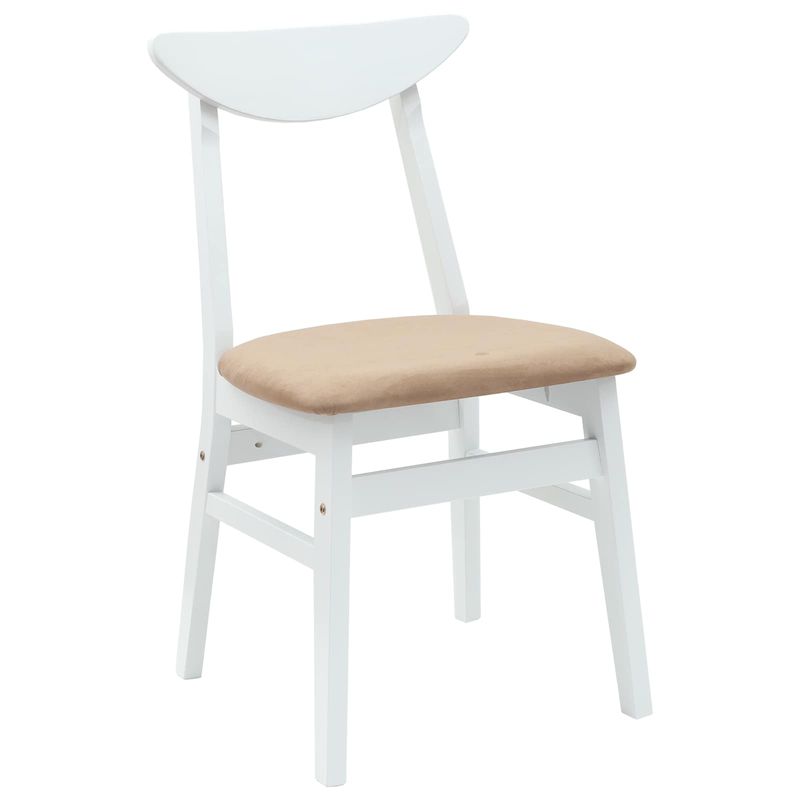 Casa si Gradina - Mobilier - Scaune si fotolii - Scaune - Scaune de dining 2 pcs Alb 42 x 47.5 x 81 cm - Infinity.ro