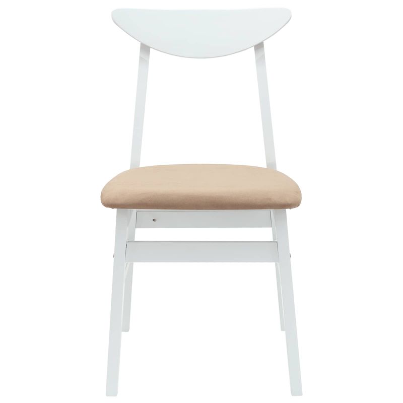 Casa si Gradina - Mobilier - Scaune si fotolii - Scaune - Scaune de dining 2 pcs Alb 42 x 47.5 x 81 cm - Infinity.ro