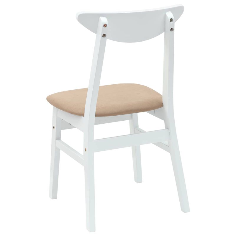 Casa si Gradina - Mobilier - Scaune si fotolii - Scaune - Scaune de dining 2 pcs Alb 42 x 47.5 x 81 cm - Infinity.ro