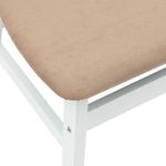 Casa si Gradina - Mobilier - Scaune si fotolii - Scaune - Scaune de dining 2 pcs Alb 42 x 47.5 x 81 cm - Infinity.ro