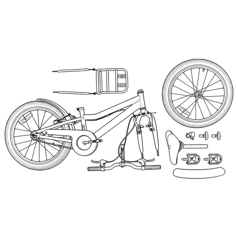 Sport si Outdoor - Ciclism - Biciclete pentru adulti - De oras - Bicicleta pentru Copii 20 Inci pentru 6-11 ani Portocaliu Negru - Infinity.ro