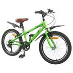 Sport si Outdoor - Ciclism - Biciclete pentru copii - Bicicleta pentru Copii 20 Inci 6-Speed pentru 6-11 ani Verde - Infinity.ro