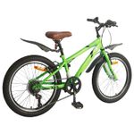 Sport si Outdoor - Ciclism - Biciclete pentru copii - Bicicleta pentru Copii 20 Inci 6-Speed pentru 6-11 ani Verde - Infinity.ro