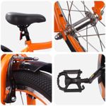 Sport si Outdoor - Ciclism - Biciclete pentru adulti - De oras - Bicicleta pentru Copii 20 Inci pentru 6-11 ani Portocaliu - Infinity.ro