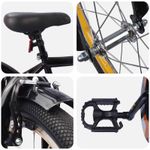 Sport si Outdoor - Ciclism - Biciclete pentru adulti - De oras - Bicicleta pentru Copii 20 Inci pentru 6-11 ani Negru - Infinity.ro