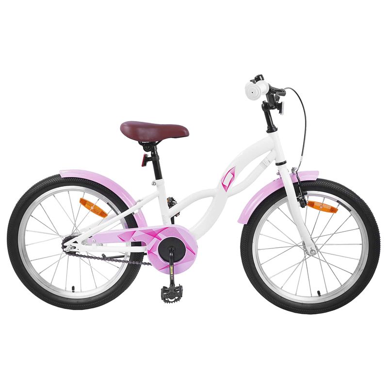 Sport si Outdoor - Ciclism - Biciclete pentru adulti - De oras - Bicicleta pentru Copii 20 Inci pentru 6-11 ani Alb - Infinity.ro