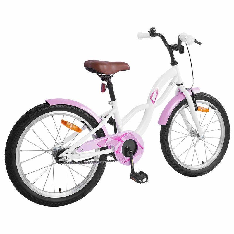 Sport si Outdoor - Ciclism - Biciclete pentru adulti - De oras - Bicicleta pentru Copii 20 Inci pentru 6-11 ani Alb - Infinity.ro