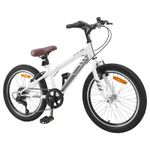Sport si Outdoor - Ciclism - Biciclete pentru adulti - De oras - Bicicleta Montana 20 Inci 6-Speed pentru 5-8 ani Alb - Infinity.ro