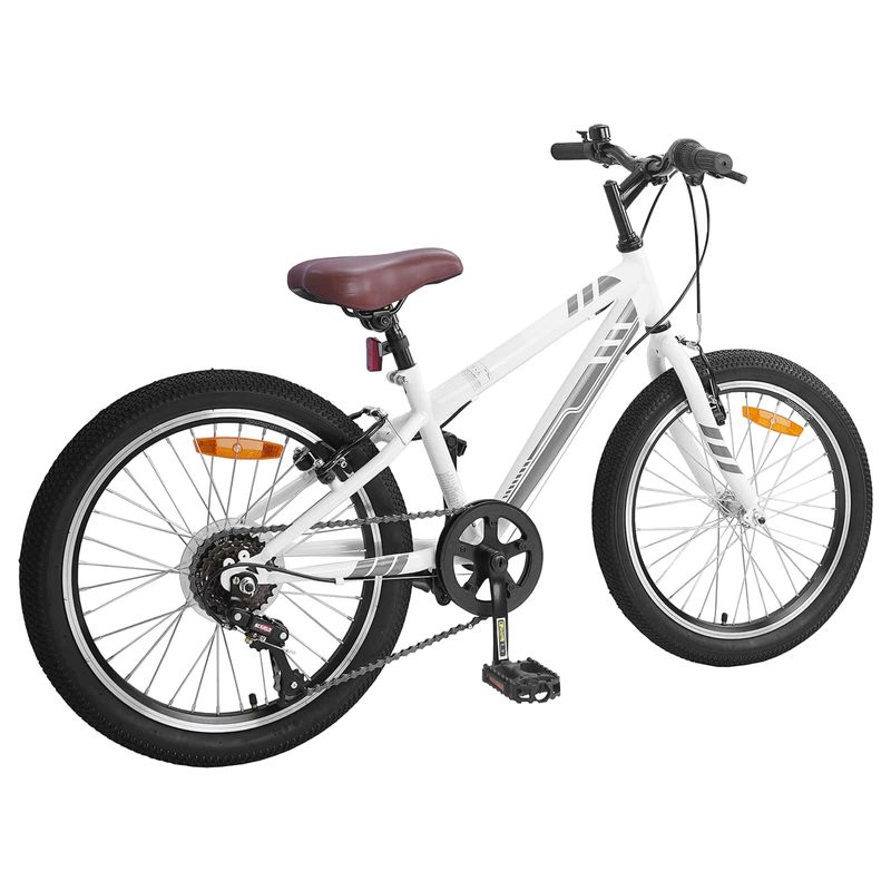 Sport si Outdoor - Ciclism - Biciclete pentru adulti - De oras - Bicicleta Montana 20 Inci 6-Speed pentru 5-8 ani Alb - Infinity.ro