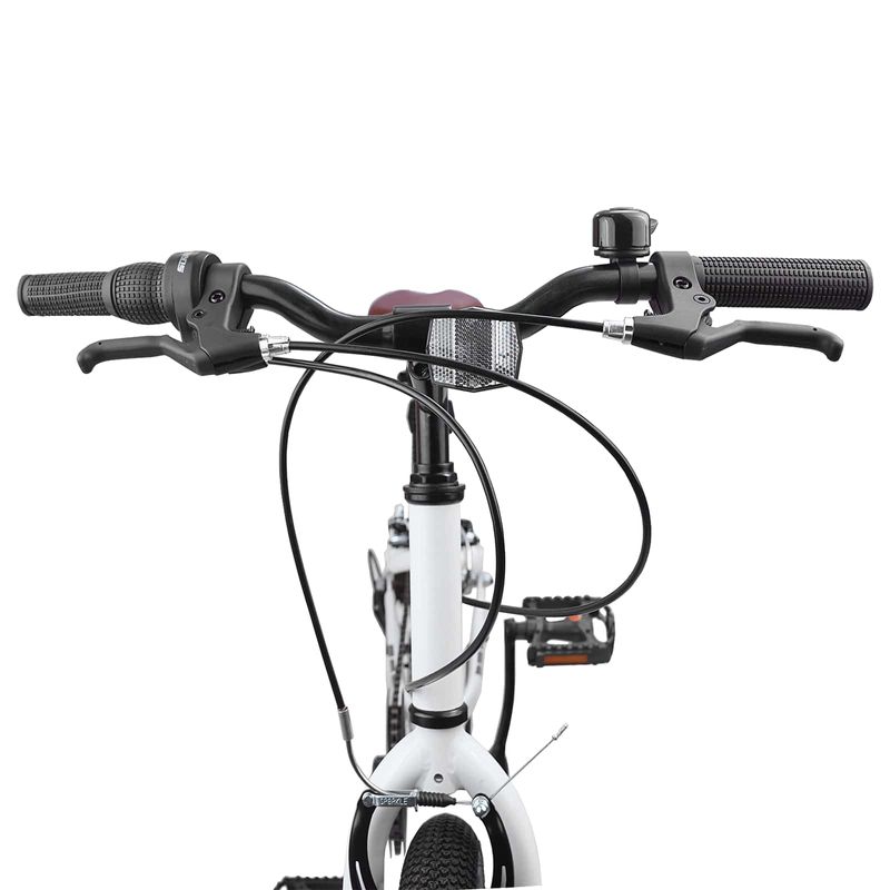 Sport si Outdoor - Ciclism - Biciclete pentru adulti - De oras - Bicicleta Montana 20 Inci 6-Speed pentru 5-8 ani Alb - Infinity.ro