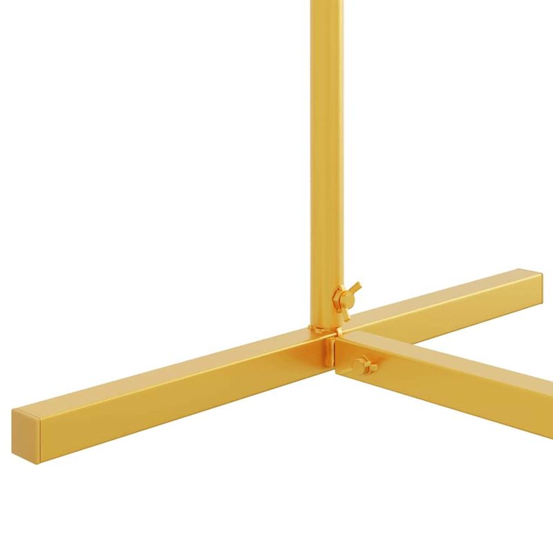 Casa si Gradina - Gradina si terasa - Decoratiuni exterior - Arcade - Arc de nunta Auriu 100 x 39 x 200 cm Otel - Infinity.ro