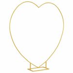 Casa si Gradina - Gradina si terasa - Decoratiuni exterior - Arcade - Arc de nunta Auriu 195 x 35 x 211 cm Otel - Infinity.ro