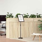 Casa si Gradina - Decoratiuni - Pereti despartitori si paravane - Panouri pentru Targuri Negru 25 x 25 x 125 cm Aluminiu - Infinity.ro