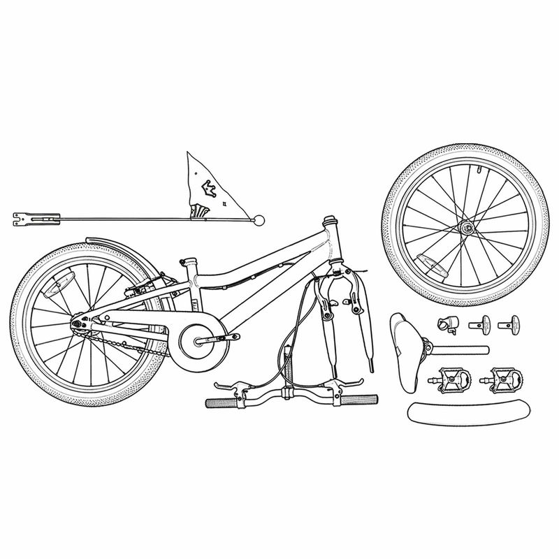 Sport si Outdoor - Ciclism - Biciclete pentru adulti - De oras - Bicicleta pentru Copii 20 Inci pentru 6-11 ani Negru - Infinity.ro