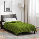 Casa si Gradina - Textile si covoare - Pături și cuverturi - Pături - Duvet de iarna Verde 200 x 135 cm Microfibra - Infinity.ro
