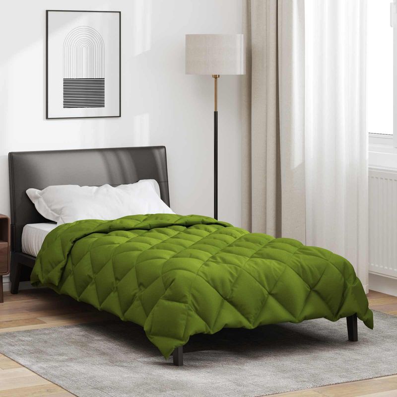 Casa si Gradina - Textile si covoare - Pături și cuverturi - Pături - Duvet de iarna Verde 200 x 135 cm Microfibra - Infinity.ro