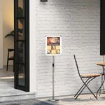 Casa si Gradina - Decoratiuni - Pereti despartitori si paravane - Panouri pentru Targuri Argintiu 25 x 25 x 125 cm Aluminiu - Infinity.ro