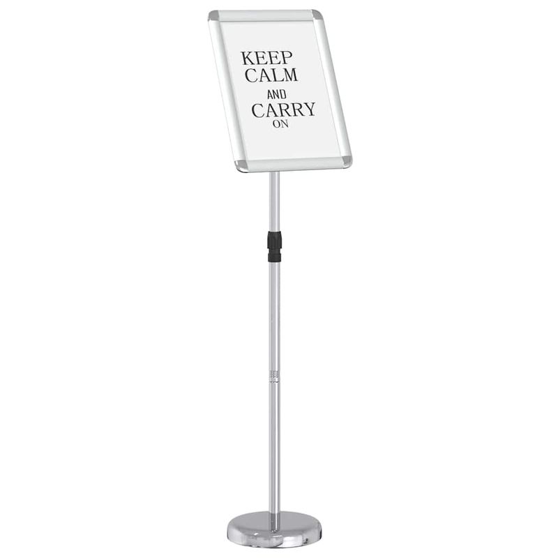 Casa si Gradina - Decoratiuni - Pereti despartitori si paravane - Panouri pentru Targuri Argintiu 25 x 25 x 125 cm Aluminiu - Infinity.ro