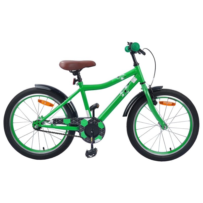 Sport si Outdoor - Ciclism - Biciclete pentru adulti - De oras - Bicicleta pentru Copii 20 Inci pentru 6-11 ani Verde - Infinity.ro