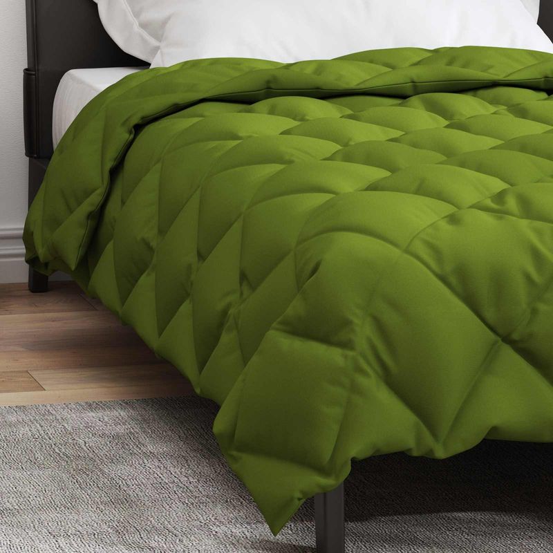 Casa si Gradina - Textile si covoare - Pături și cuverturi - Pături - Duvet de iarna Verde 200 x 135 cm Microfibra - Infinity.ro