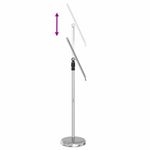 Casa si Gradina - Decoratiuni - Pereti despartitori si paravane - Panouri pentru Targuri Argintiu 25 x 25 x 125 cm Aluminiu - Infinity.ro