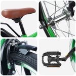 Sport si Outdoor - Ciclism - Biciclete pentru copii - Bicicleta pentru Copii 20 Inci pentru 6-11 ani Verde - Infinity.ro