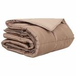 Casa si Gradina - Textile si covoare - Perne si pilote - Pilote - Pilota de vara Auriu 200 x 155 cm Satin si Microfibra - Infinity.ro