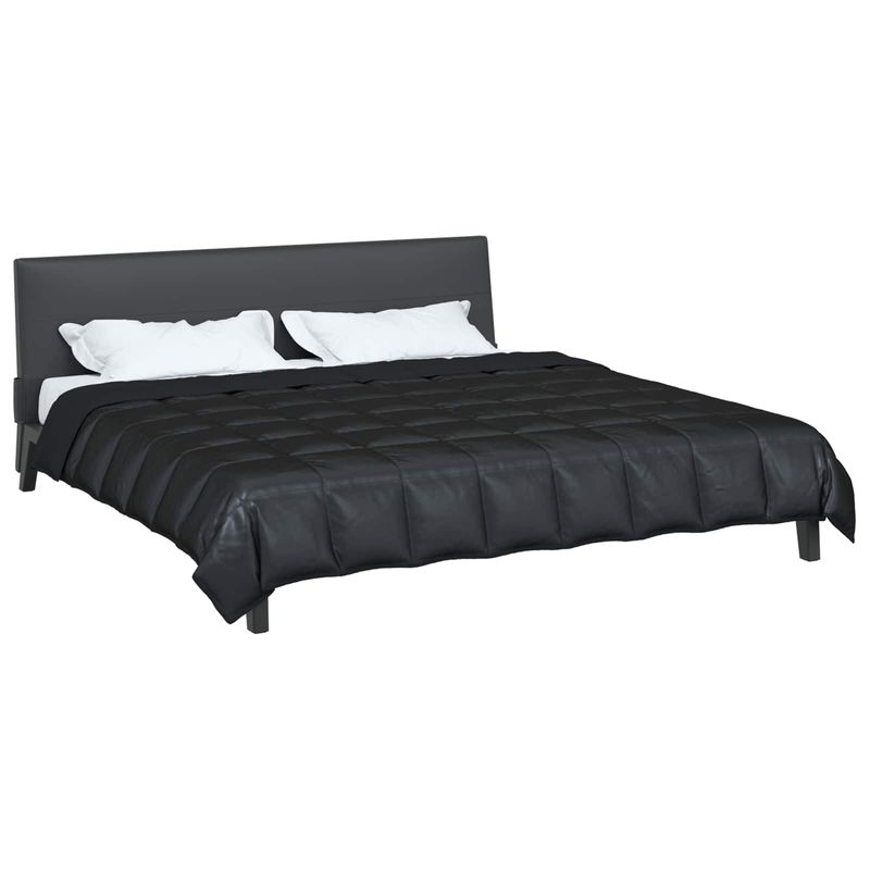 Casa si Gradina - Textile si covoare - Perne si pilote - Pilote - Duvet complet pe tot parcursul anului Negru 200 x 200 cm - Infinity.ro