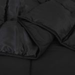 Casa si Gradina - Textile si covoare - Perne si pilote - Pilote - Duvet de iarna Negru 220 x 260 cm Satin si Microfibra - Infinity.ro
