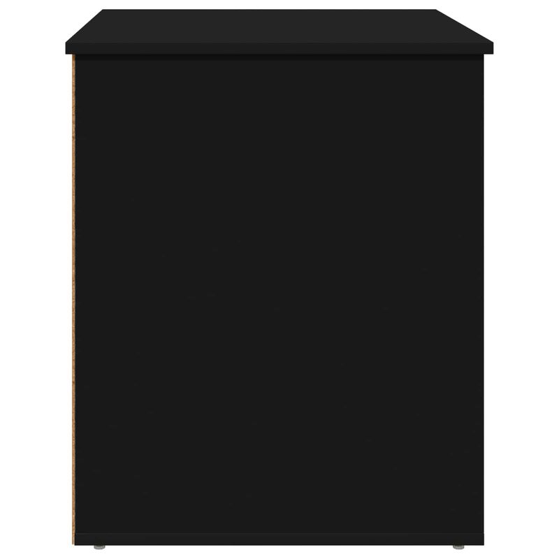 Petshop - Accesorii petshop - Jucarii animale - Ansambluri de joaca - Casa pentru pisici Negru 53 x 52 x 62 cm Lemn compozit - Infinity.ro