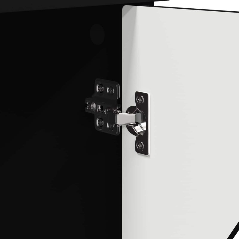 Petshop - Accesorii petshop - Jucarii animale - Ansambluri de joaca - Casa pentru pisici Negru 53 x 52 x 62 cm Lemn compozit - Infinity.ro