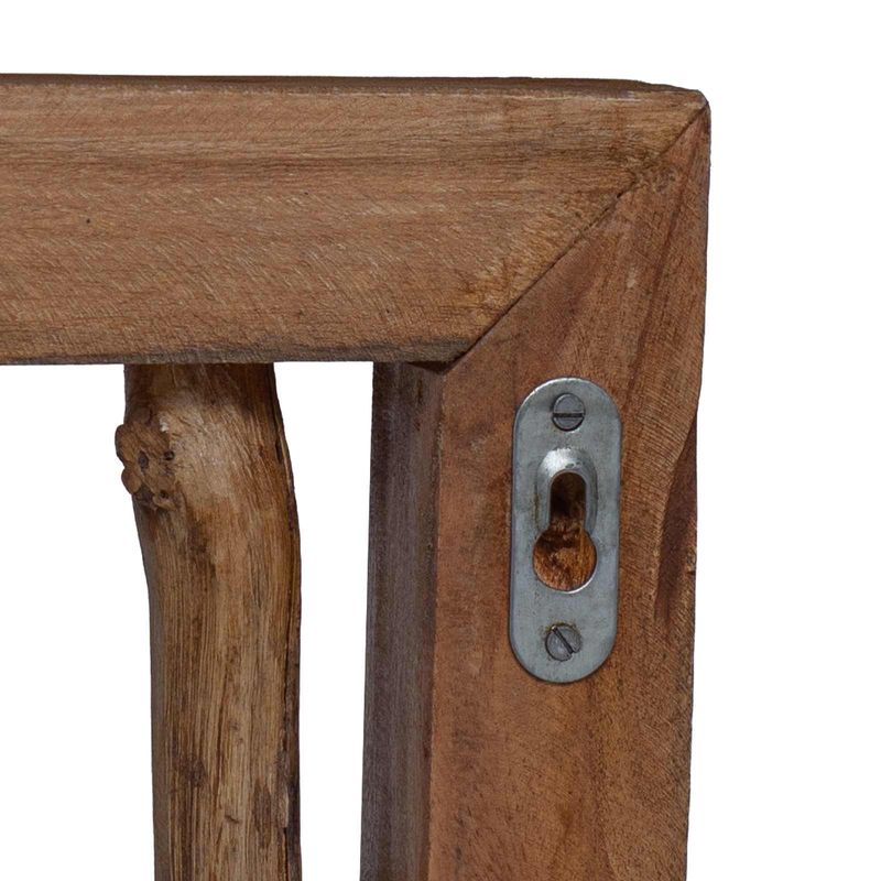 Casa si Gradina - Mobilier - Organizare si depozitare - Umerase si valeti - Umeras Maro 50 x 11 x 25 cm Lemn masiv de mahon - Infinity.ro