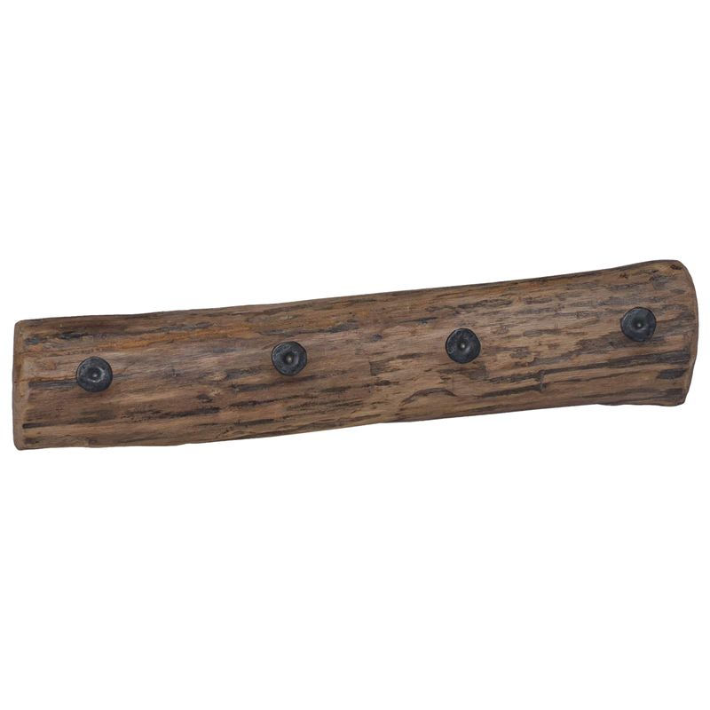 Casa si Gradina - Mobilier - Organizare si depozitare - Umerase si valeti - Umeras Maro 50 x 8 x 12 cm Lemn recuperat masiv - Infinity.ro
