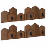 Casa si Gradina - Mobilier - Organizare si depozitare - Umerase si valeti - Umeras Maro 48 x 8 x 15 cm Lemn masiv de mahon - Infinity.ro