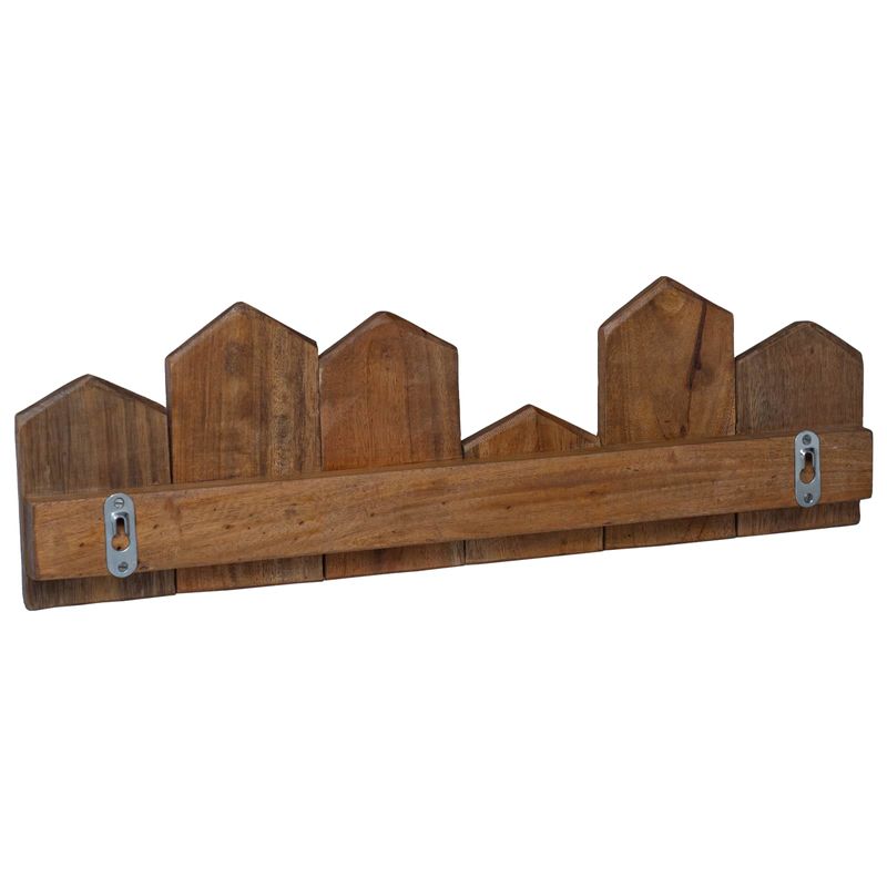 Casa si Gradina - Mobilier - Organizare si depozitare - Umerase si valeti - Umeras Maro 48 x 8 x 15 cm Lemn masiv de mahon - Infinity.ro