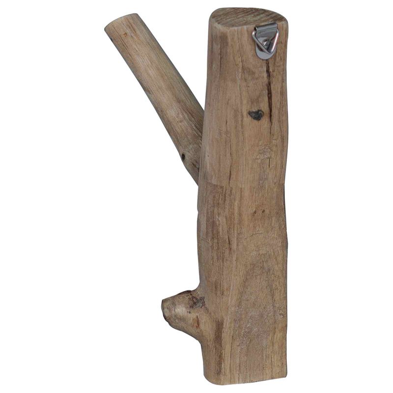 Casa si Gradina - Mobilier - Organizare si depozitare - Umerase si valeti - Carlig Maro 4 x 4 x 14 cm Lemn recuperat masiv - Infinity.ro